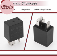 1 Pcs Automotive 5 Pins Multi-Purpose Relay for Volvo V70 1998-2007 AC Clutch Ac