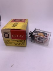 Ohmite GPRTPX-233T Enclosed Plug-in Relay, DPDT, 5A, 115VAC @60cy, NEW