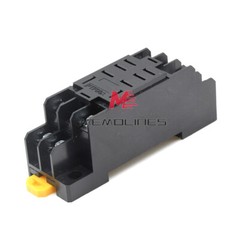 1-10x 12/24V 110/220V AC/DC Coil Power Relay LY2NJ DPDT 8Pin HH62P JQX-13F +Base