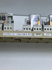 TYCO EMERSON 5A26458G04 REV:08 RELAY ASSEMBLY 1C31222G01 / 1776401-1