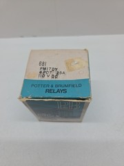 Potter & Brumfield PM17DY 4PDT 25A 110V DC #681 Relay NOS