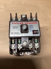CUTLER HAMMER TYPE M RELAY 240/220V COIL #101F117PR6*CO