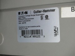 EATON TRANSIENT VOLTAGE SURGE SUPPRESSOR CPS100240HAK 100 KA 240 V 30 AMP