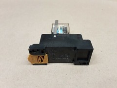 Omron MY4N-D2 Relay 24VDC Coil 14 Pin Relay 24 VDC W/Base #1059B9*AD