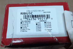 RIB RIBU1C Enclosed Relay 10 Amp 10-30VAC BRAND NEW