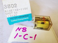 Potter and Brumfield R10-E1-X2-115V Relay