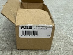 ABB CR-M125DC2 pluggable interface relay 2 c/o 125Vdc coil, NEW box of 10