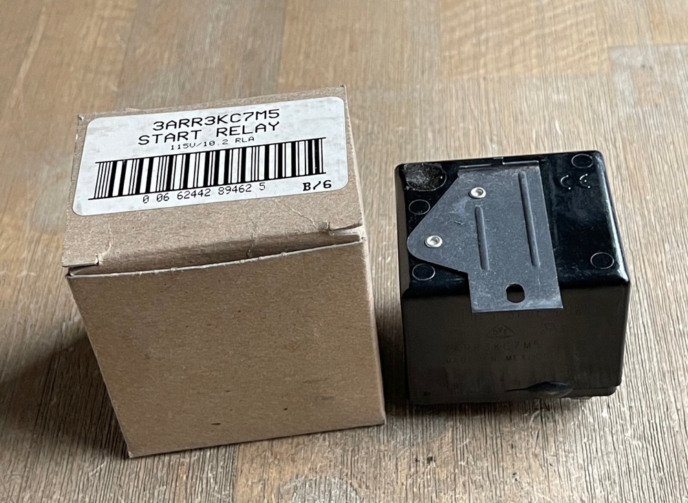 GENERAL ELECTRIC 3ARR3KC7M5 START RELAY 115V NEW