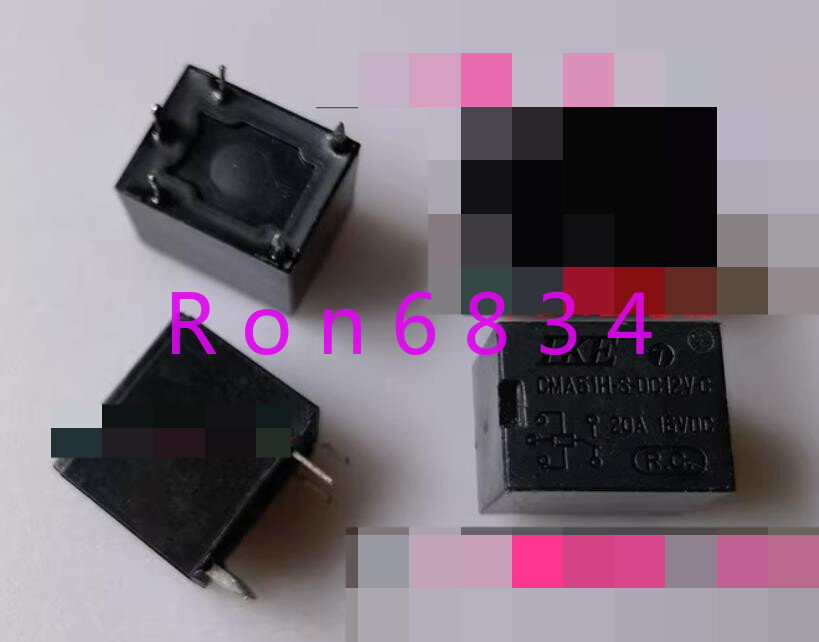 6pcs new CMA51H-S-DC12V-C relay pin 5 20A