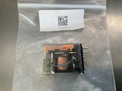 Eaton D2RR2T Ice Cube Relay DPDT 12A 24VAC Coil
