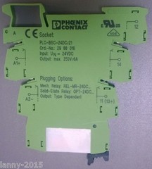 1PC New Phoenix terminal relay PLC-RSC-24DC / 21-21