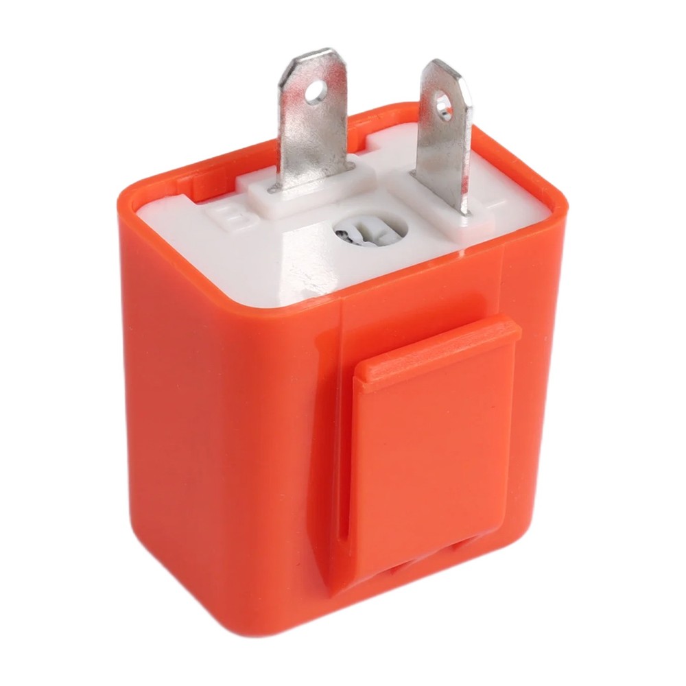 2 Pin Motorcycle Speed Adjustable LED Turn Indicator Flasher Relay 12V C6S2