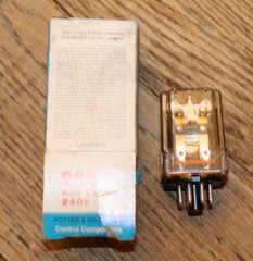 Potter & Brumfield KRP11AG-240 Relay 8 Pin Octal DPDT 10 A 240 VAC