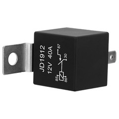 JD1912 Automotive Relay 4-Pin 40A 12V SPST Switch Relay 12v jd1912，Car Truck .