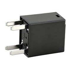 2-Pack 4-Pin High Power Relay, 12V DC 30A, Compatible with 301-1A-C-R1-U03 12088