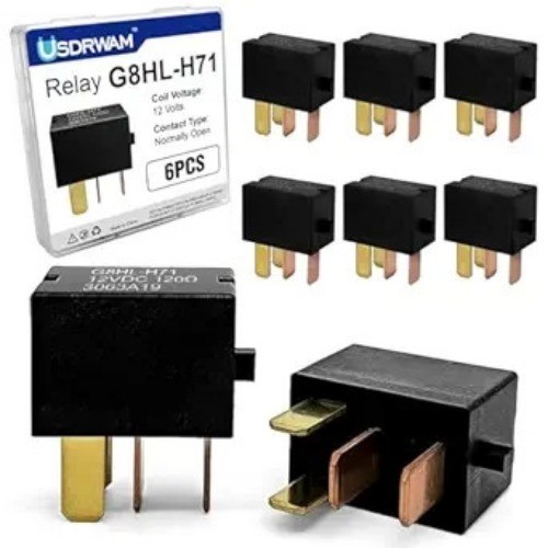 6PCS Automotive Relay 12VDC for 2003-2014 Accord, 2006-2014 Number of Items: 6
