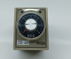 REX RH3A Time Delay Contact, sec 220VAC / LOT OF 5PCS
