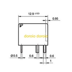 2Pcs For Tyco V23086-C1001-X008 Relay 5 Pins