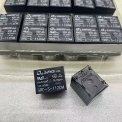 10pcs 12VDC SRD-S-112DM 15A 125VAC 4Pins SANYOU Coil Power Relay