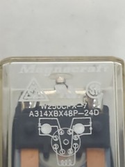 MAGNECRAFT,W250CPX-7,RELAY 8-PIN 24VDC 120-240VAC NOS
