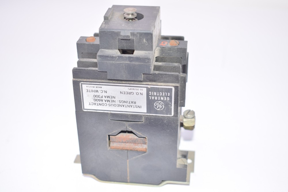 GE General Electric 55-201503P1 Relay Switch NEMA A600/P300 110/120V 50/60HZ, 55