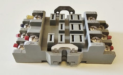Potter And Brumfield (P & B) 27E893 Relay Base/Socket, DIN Rail Mount, 3 Pole