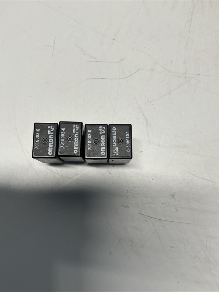 Omron 7010002-0 Power Relay Made in Italy Automotive PCB Relay Lot of 4 W-213