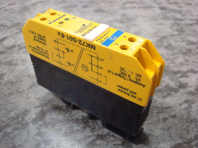 USED Turck MK72-S01-Ex Intrinsically Safe Output Module Ex-88.B.2114