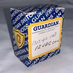 GUARDIAN ELECTRIC RELAY 1315 SERIES A410-362626-12 COIL 12V D.C.