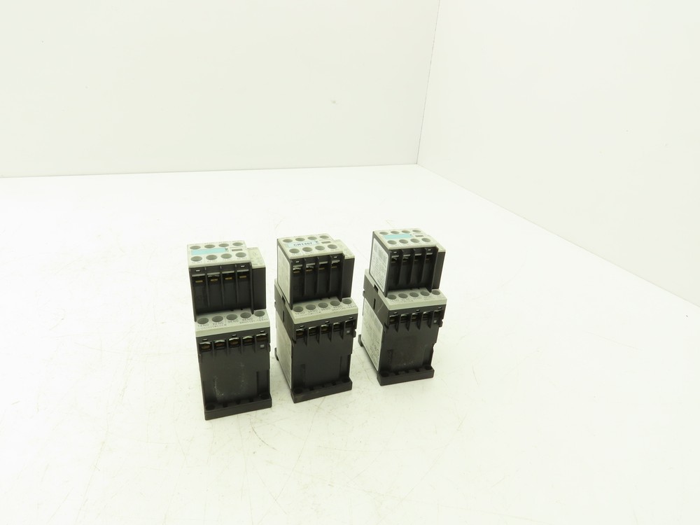 Siemens Contactor Relay 24V Coil 1.5Hp 600V Mixed Lot of 3