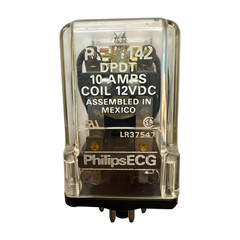 Philips RLY1142 Relay 8-Pin, 10A, Coil 120VDC **Free Shipping**