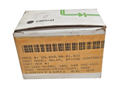 New General Electric CR120E02002 Relay 115V 2NO 600V Max