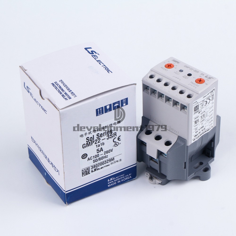 1PC LS Thermal overload relay GMP22-3SR 1A1B 5A AC100-260V NEW