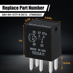 2x 12V Main Harness Relays for Sea-Doo Cruise Spark 900 Sport 18/21 Base 16/19