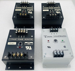 4X TIME MARK 263 C263 3-PHASE POWER MONITOR 340-480 VAC