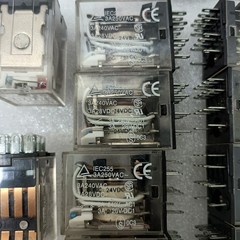 Omron MY4N 24V DC RELAY LOT OF 16 (FREE FAST SHIPPING)