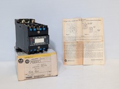 Allen-Bradley 700DC-RM800Z24 Ser B Magnetic Latching Switch Relay NEMA B300, 24V