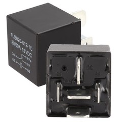 2 PCS 5Pin Winch Solenoid Relay Contactor 12V 80A Universal For ATV UTV