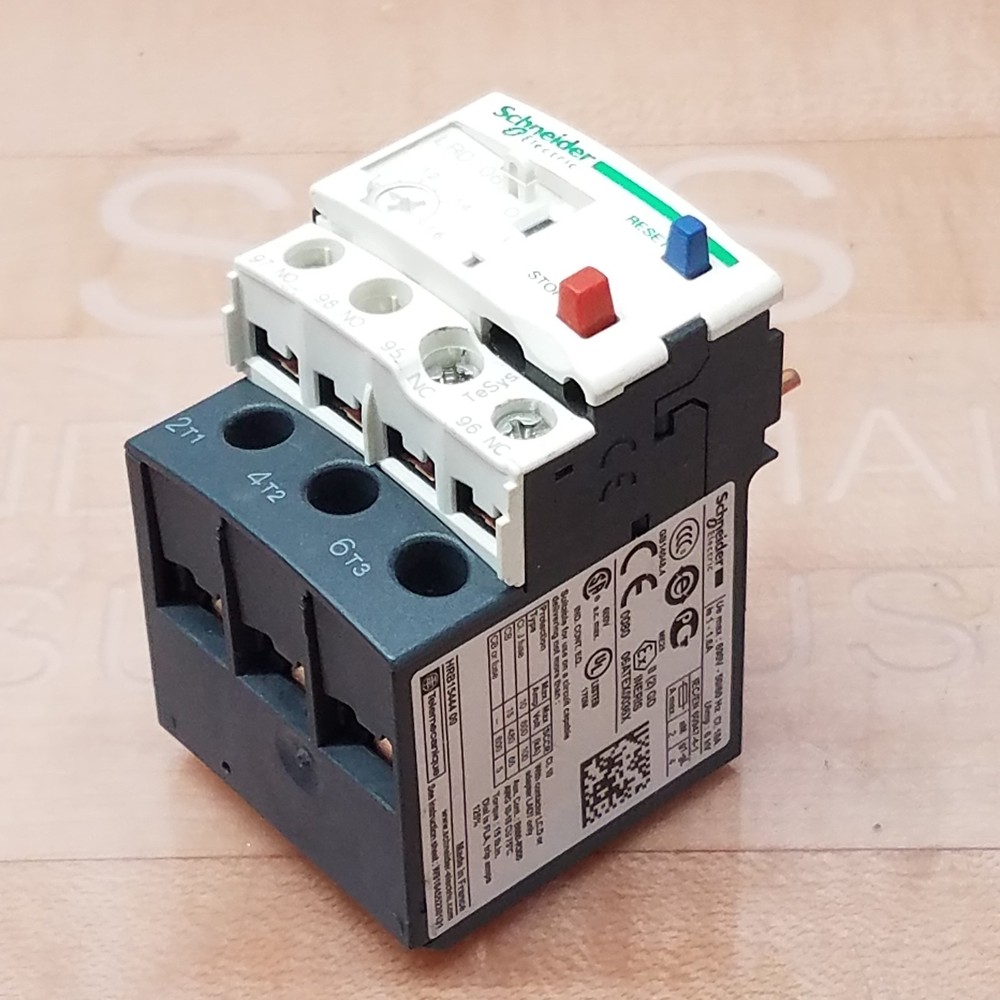 Schneider Electric LRD06 Overload Relay, 1-1.6 Amps, HRB15444 – USED