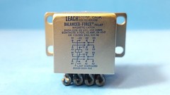 ONE- Balanced Force Relay, KL-J2A-052, LEACH, 28VDC-450ohm, 4PDT, 10AMP