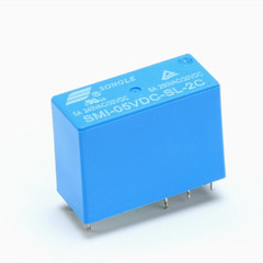 Miniature Print Relay 5V 12V 24V 2-Switcher 2xUM 5A 250V SMI-05V/12V/24VDC-SL-2C