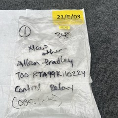 Allen Bradley 700-RTA99K110Z24 Control State Timer Relay 24VDC New Other