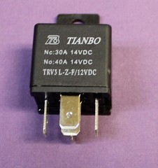 TIANBO TRV3L-Z-F 14VDC 5 PINS AUTOMOTIVE RELAY 30A/40A LOT OF 20