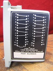 T-Bar 881-12C-28 Hermetic Relay 12PDT 28VDC NSN 5945-01-018-9842SP