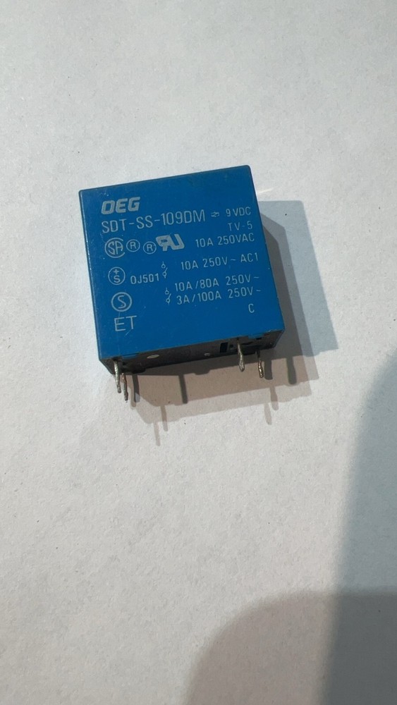 SDT-SS-109DM RELAY GEN PURPOSE SPST 10A 9V 1 Piece