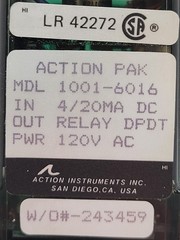 Action Instruments 1001-6016 Action Pak Relay 5A 120V 11Pin 120V Coil