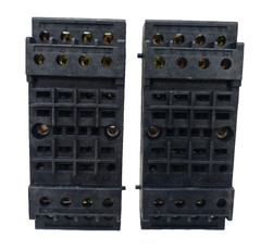 1 LOT 2 PCS ARTECHE FN-DE RELAY SOCKET -NEW WITHOUT BOX