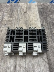 (LOT OF 3) CARLO GAVAZZI RGC1A60D60KGE SOLID STATE CONTACTOR RELAY 60A 600VAC