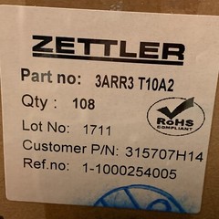 Zettler 3ARR3T10A2 General Purpose Relay 3ARR3 T10A2