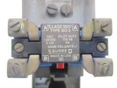 SQUARE D 9050BO2E SER. E 110/120V NSNP